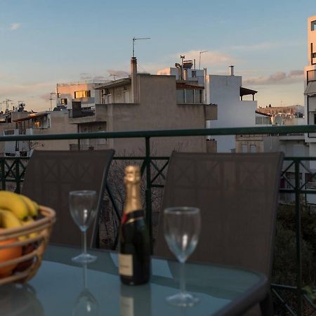 Penthouse With Acropolis View 8Ppl, 140Sqm Apartment Athens Luaran gambar