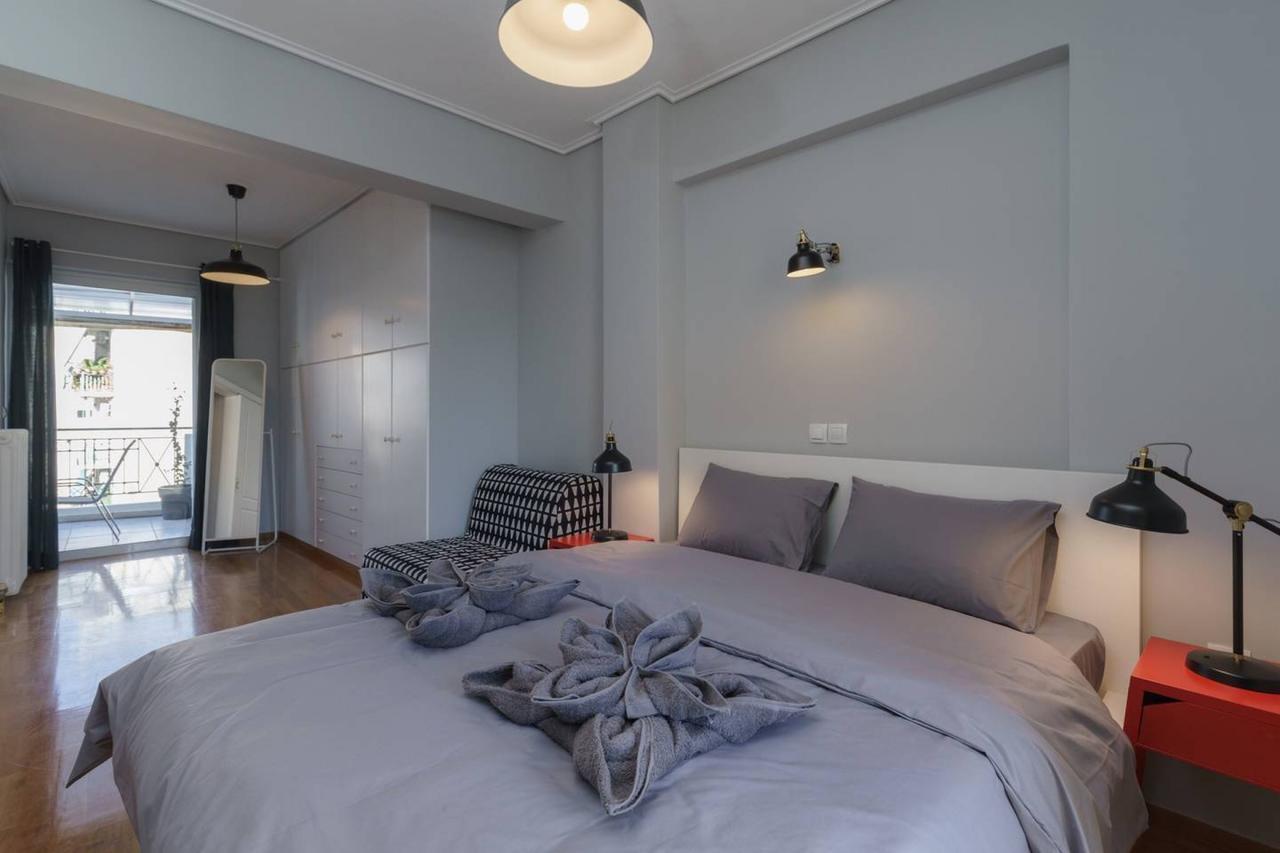 Penthouse With Acropolis View 8Ppl, 140Sqm Apartment Athens Luaran gambar