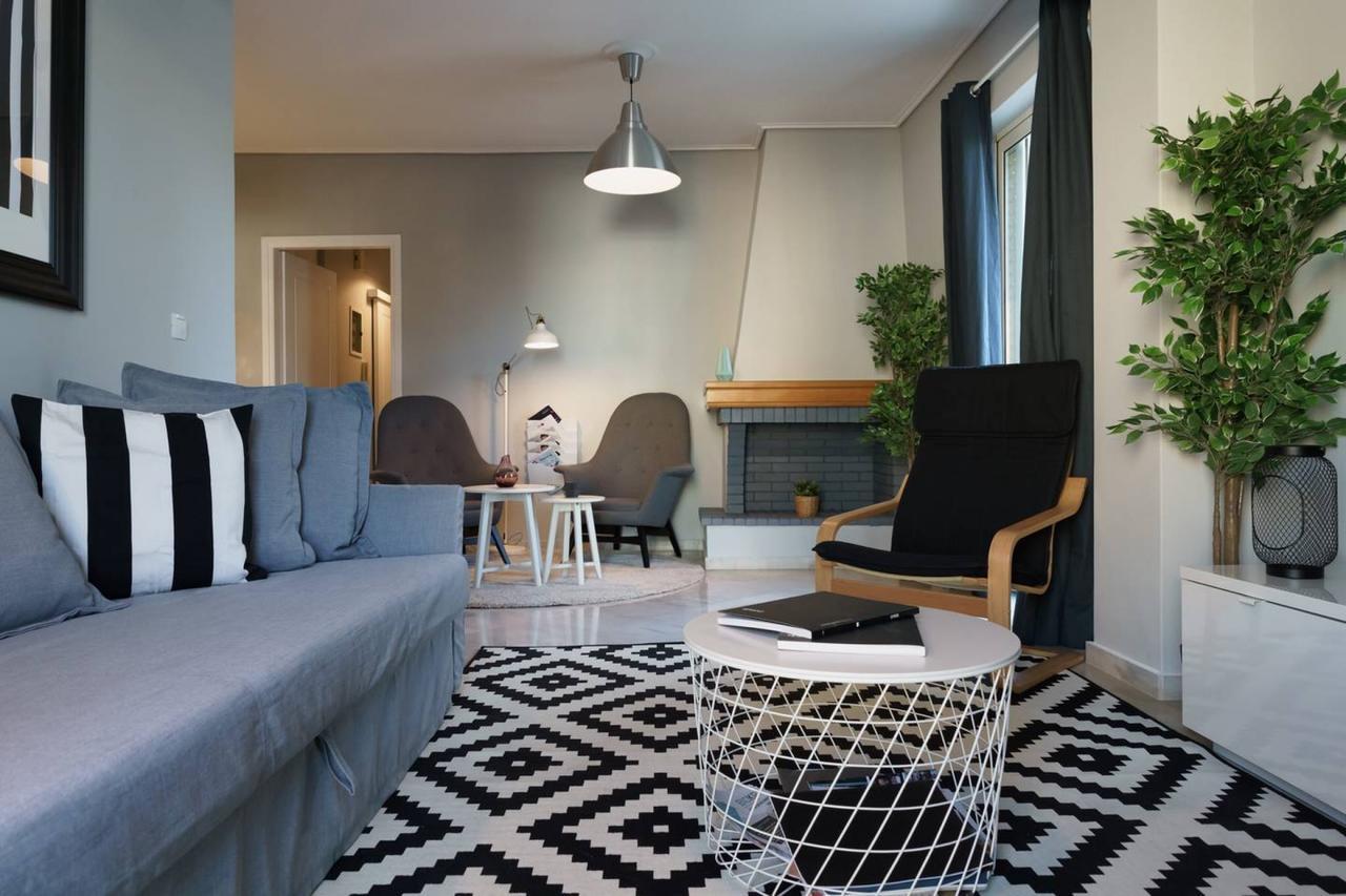 Penthouse With Acropolis View 8Ppl, 140Sqm Apartment Athens Luaran gambar