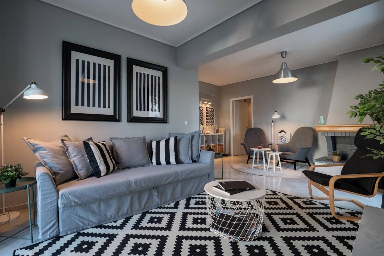 Penthouse With Acropolis View 8Ppl, 140Sqm Apartment Athens Luaran gambar