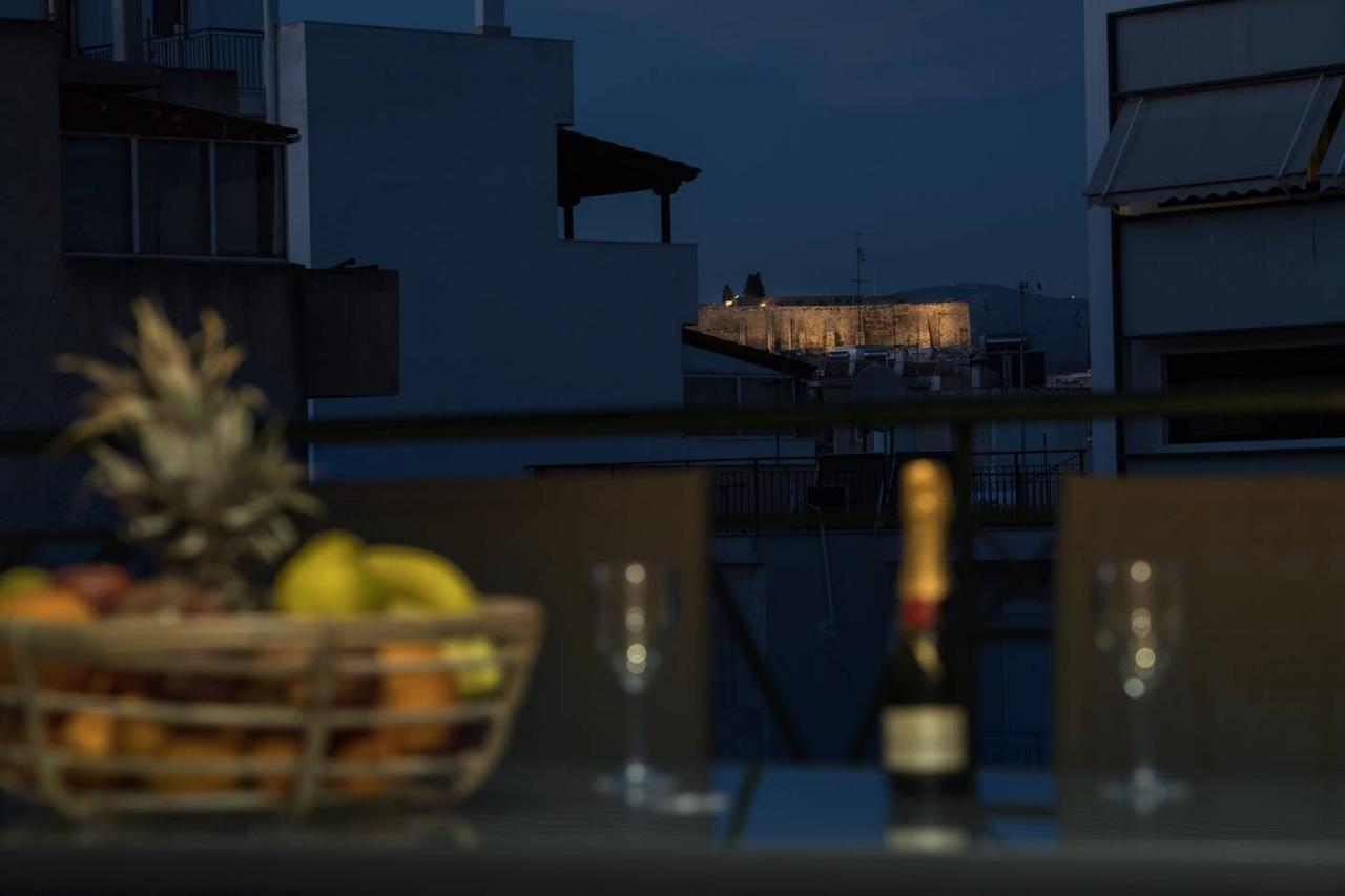 Penthouse With Acropolis View 8Ppl, 140Sqm Apartment Athens Luaran gambar