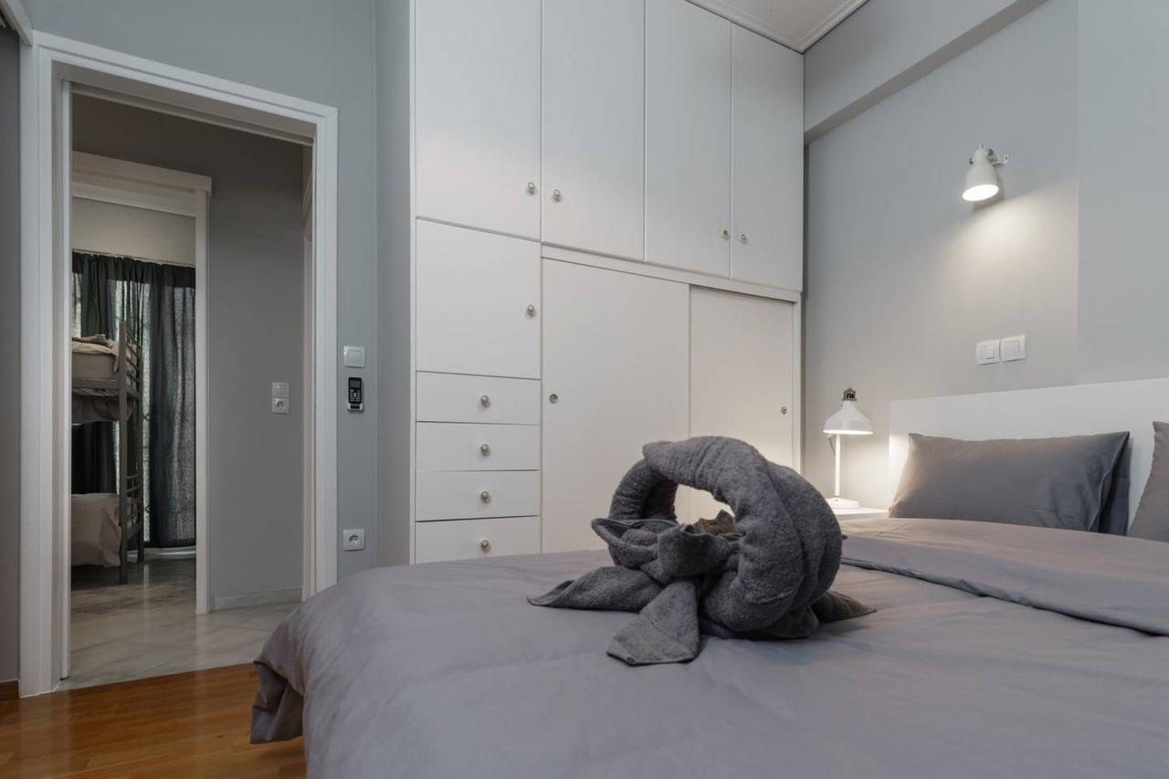 Penthouse With Acropolis View 8Ppl, 140Sqm Apartment Athens Luaran gambar